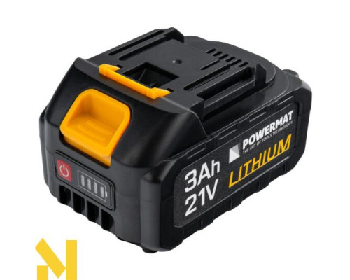 Гайковерт ударний акумуляторний  Powermat PM-AKU-21V-3M