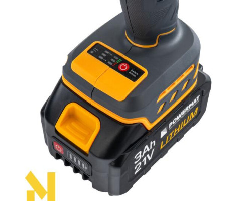 Гайковерт ударний акумуляторний  Powermat PM-AKU-21V-3M