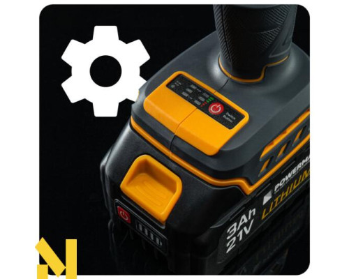 Гайковерт ударний акумуляторний  Powermat PM-AKU-21V-3M