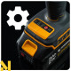 Гайковерт ударний акумуляторний  Powermat PM-AKU-21V-3M