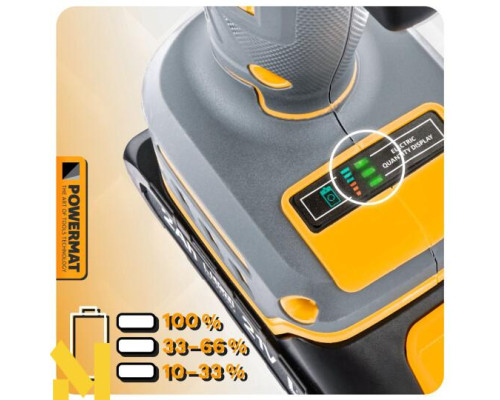 Шуруповерт акумуляторний Powermat PM-WA-21V-2M