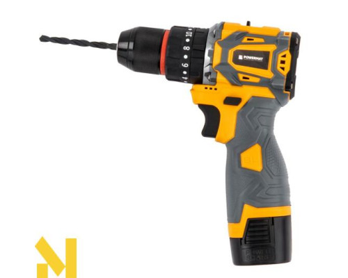 Шуруповерт акумуляторний Powermat PM-WA-16.8V-1.5M
