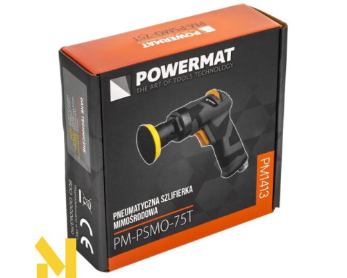 Шліфмашинка ексцентрикова пневматична Powermat PM-PSMO-75T