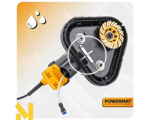 Шліфувальна машина по бетону Powermat PM-SDB-2450M
