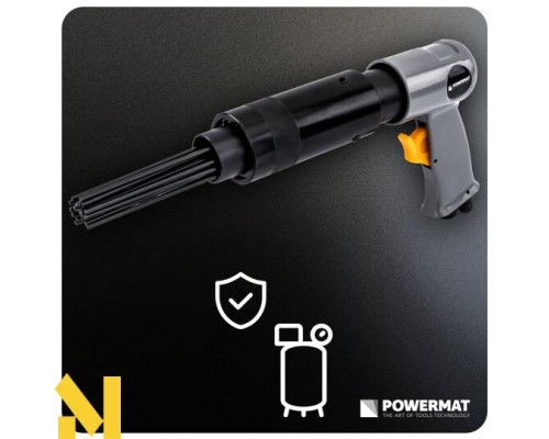 Відбійний молоток голчастий пневматичний Powermat PM-PMI-19T