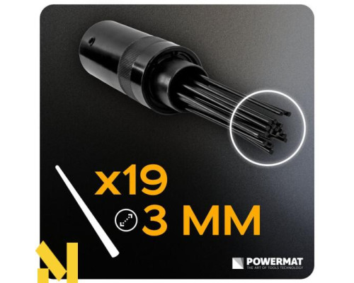 Відбійний молоток голчастий пневматичний Powermat PM-PMI-19T