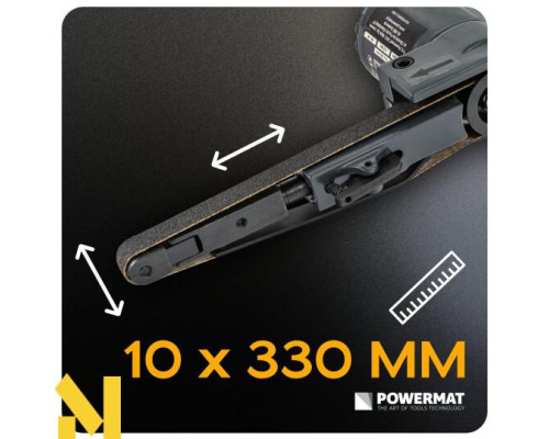 Шліфувальна машина стрічкова Powermat PM-PST-330T