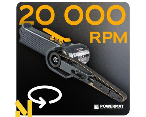 Шліфувальна машина стрічкова Powermat PM-PST-330T