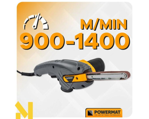 Шліфувальна машина стрічкова Powermat PM-STP-400T