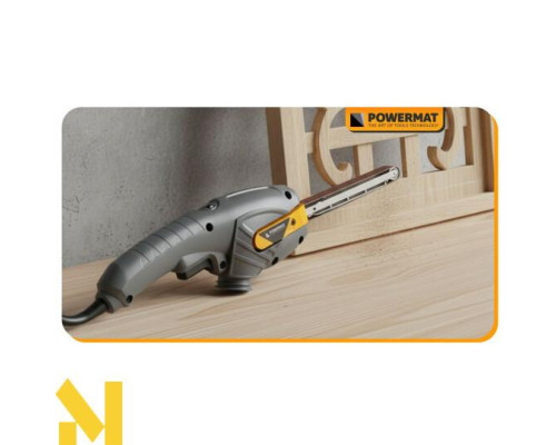 Шліфувальна машина стрічкова Powermat PM-STP-400T