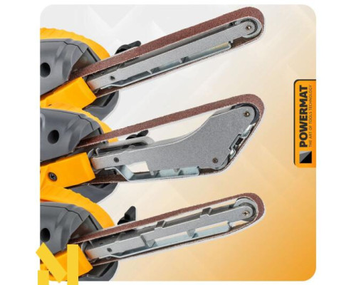 Шліфувальна машина стрічкова Powermat PM-STP-400T
