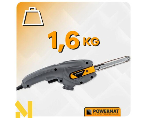 Шліфувальна машина стрічкова Powermat PM-STP-400T