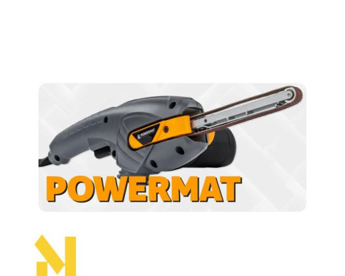 Шліфувальна машина стрічкова Powermat PM-STP-400T