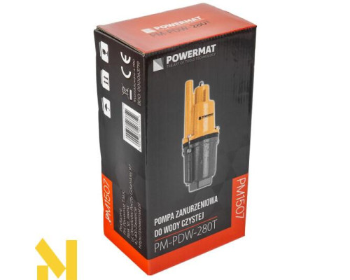 Занурювальний насос для чистої води Powermat PM-PDW-280T