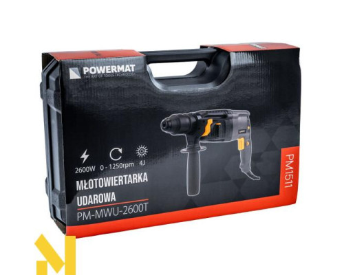 Перфоратор Powermat PM-MWU-2600T