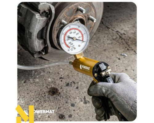 Насос вакуумний діагностичний Powermat PM-PPC-120T з 18 аксесуарами