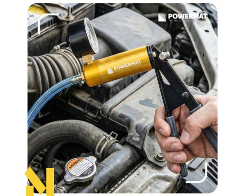 Насос вакуумний діагностичний Powermat PM-PPC-120T з 18 аксесуарами