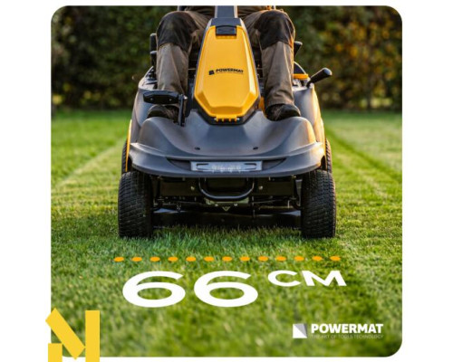 Садовий трактор бензиновий Powermat PM-OTS-6HPM