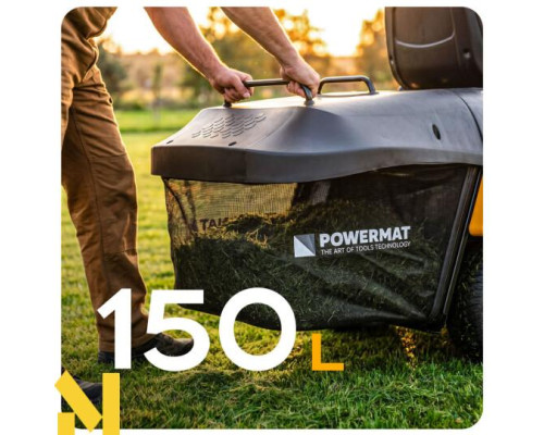Садовий трактор бензиновий Powermat PM-OTS-6HPM
