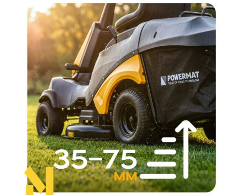 Садовий трактор бензиновий Powermat PM-OTS-6HPM