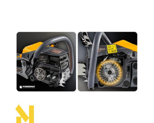 Бензопила Powermat PM-PSP-6HP-PRO