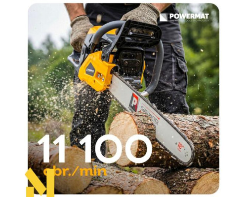 Бензопила Powermat PM-PSP-6HP-PRO