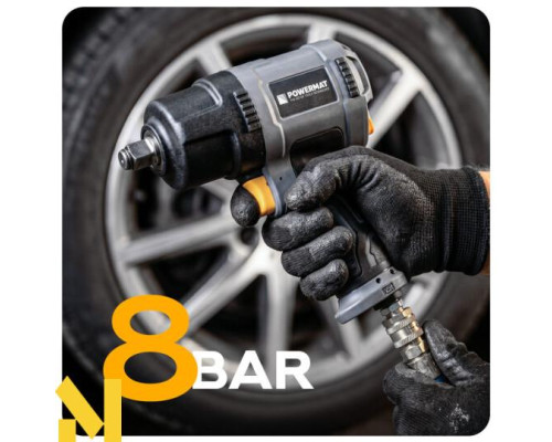 Гайковерт пневматичний Powermat PM-KPU-1560T