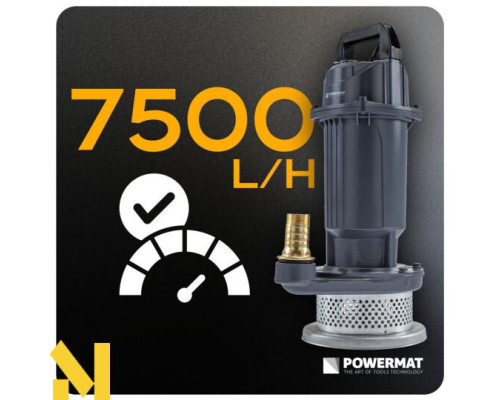 Погружний насос для чистої та брудної води Powermat PM-PDWB-550T