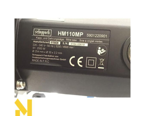 Пила торцювальна Scheppach HM110МР