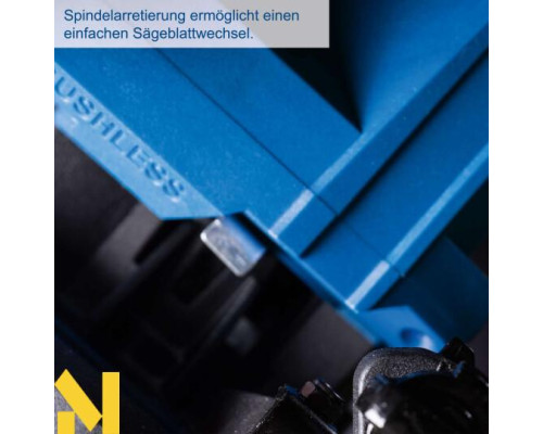 Пила дискова акумуляторна Scheppach BC-HCS165-X (без АКБ та ЗП)