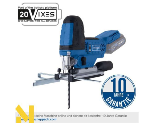 Лобзик акумуляторний Scheppach BC-JS254-X (без АКБ та ЗП)