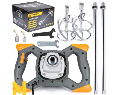 Міксер будівельний Powermat PM-MI-2600M