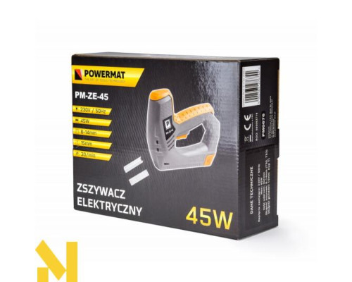 Степлер електричний Powermat PM-ZE-45