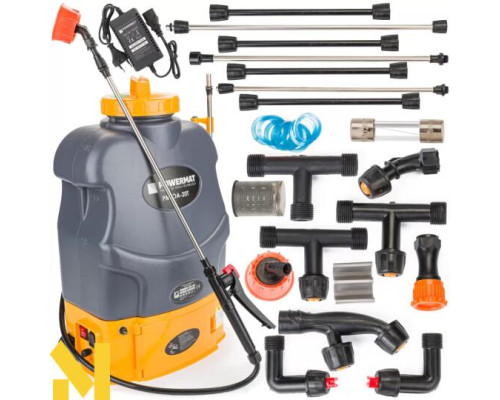 Обприскувач акумуляторний ранцевий Powermat PM-OA-20T