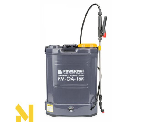 Обприскувач акумуляторний ранцевий Powermat PM-OA-16K