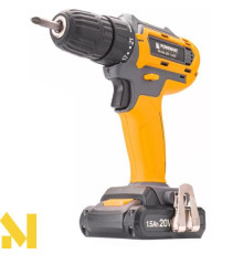 Дриль-шуруповерт акумуляторний Powermat PM-WA-20V-1.5AZT
