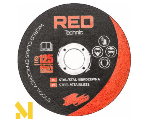 Болгарка (кутова шліфмашина) RED TECHNIC RTSZK0013