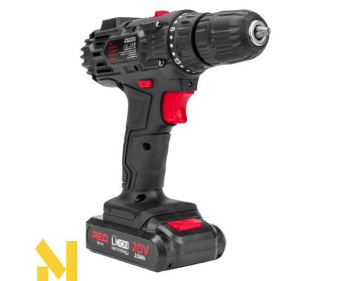 Дриль-шуруповерт акумуляторний RED TECHNIC RTWA0033