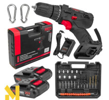 Дриль-шуруповерт акумуляторний RED TECHNIC RTWA0033