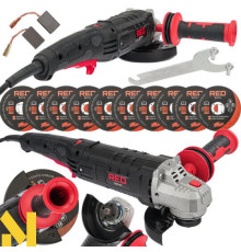 Болгарка (кутова шліфмашина) RED TECHNIC RTSZK0069