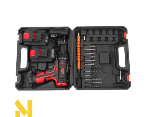 Шуруповерт акумуляторний RED TECHNIC RTWA0075