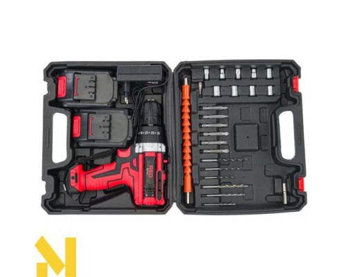 Дриль-шуруповерт акумуляторний RED TECHNIC RTWA0076