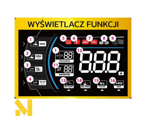 Зварювальний інвентор Powermat PM-IMGT-330L