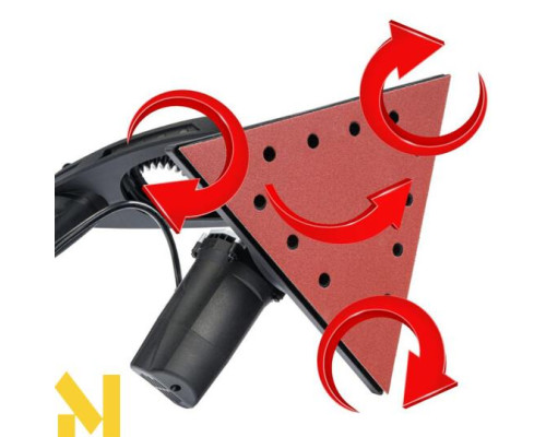 Шліфмашина для стін і стелі RED TECHNIC RTSDG0085