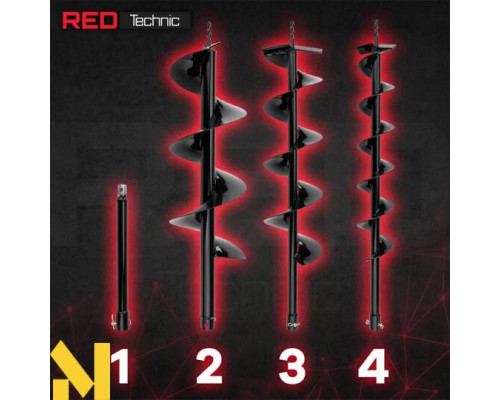 Мотобур RED TECHNIC RTSWG0106