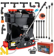 Обприскувач акумуляторний ранцевий RED TECHNIC RTOA0109