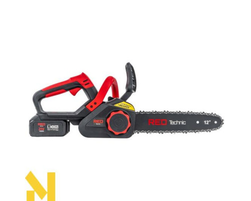 Пила ланцюгова акумуляторна RED TECHNIC RTPAK0124