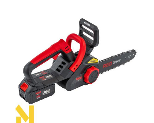 Пила ланцюгова акумуляторна RED TECHNIC RTPAK0124
