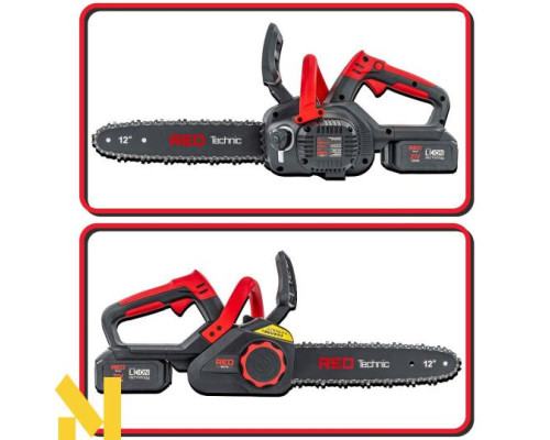 Пила ланцюгова акумуляторна RED TECHNIC RTPAK0124