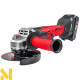 Болгарка (кутова шліфмашина) акумуляторна RED TECHNIC RTSZK0140